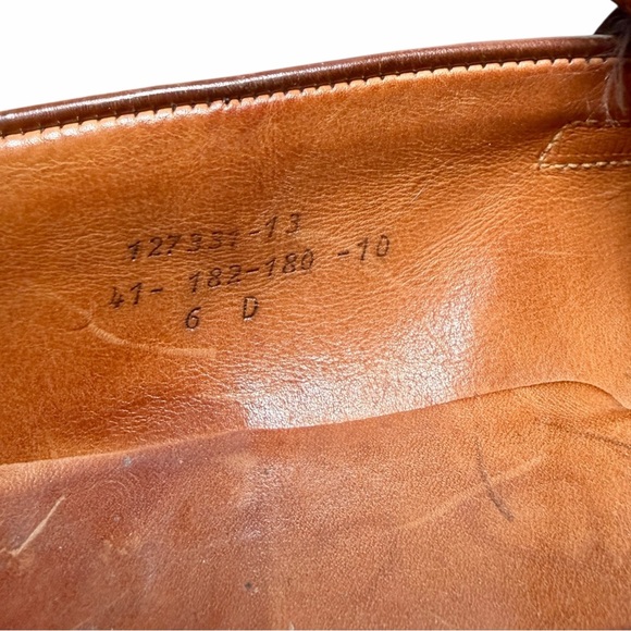 JM Weston 180 Loafers Brown Leather‎ Made In France Men\'s 6D US 7 main image 8